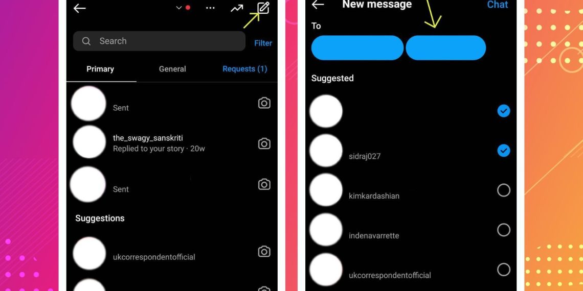 How to create a group on Instagram