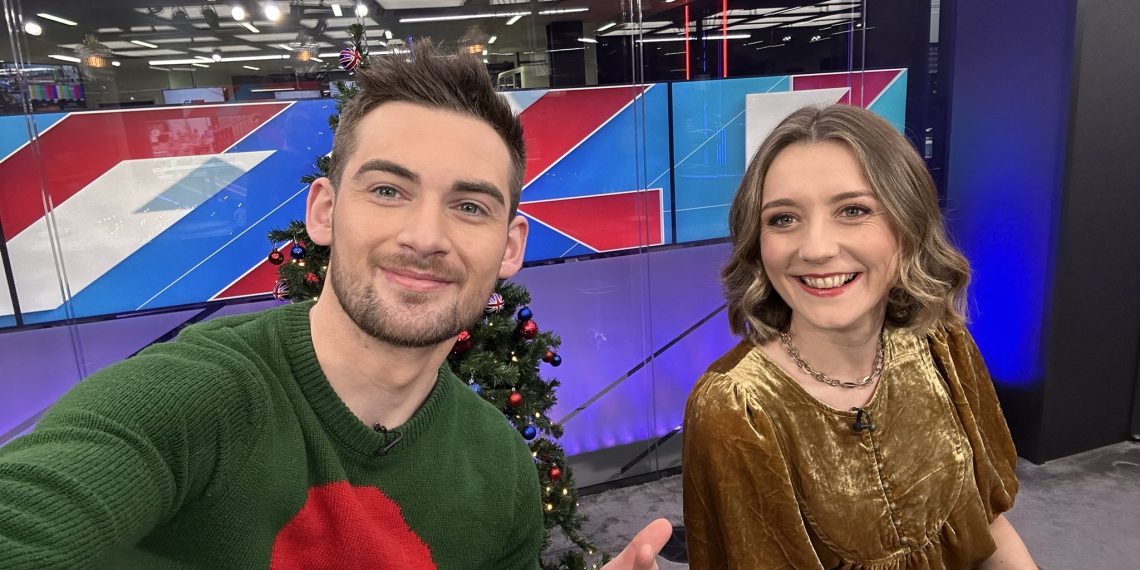 Olivia Utley with Tom Harwood