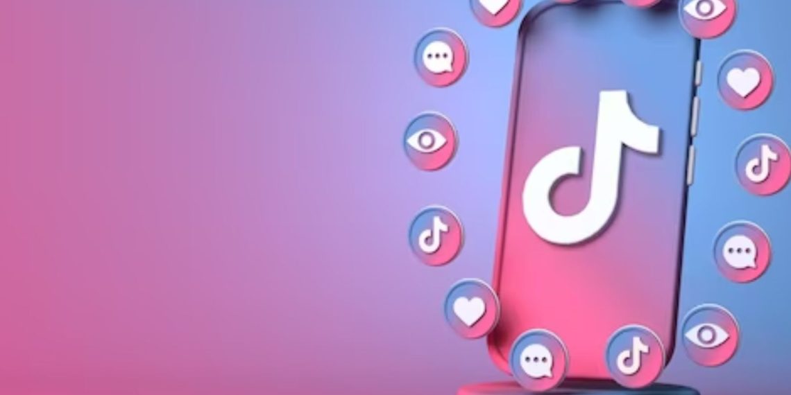 Image of TikTok app on a phone