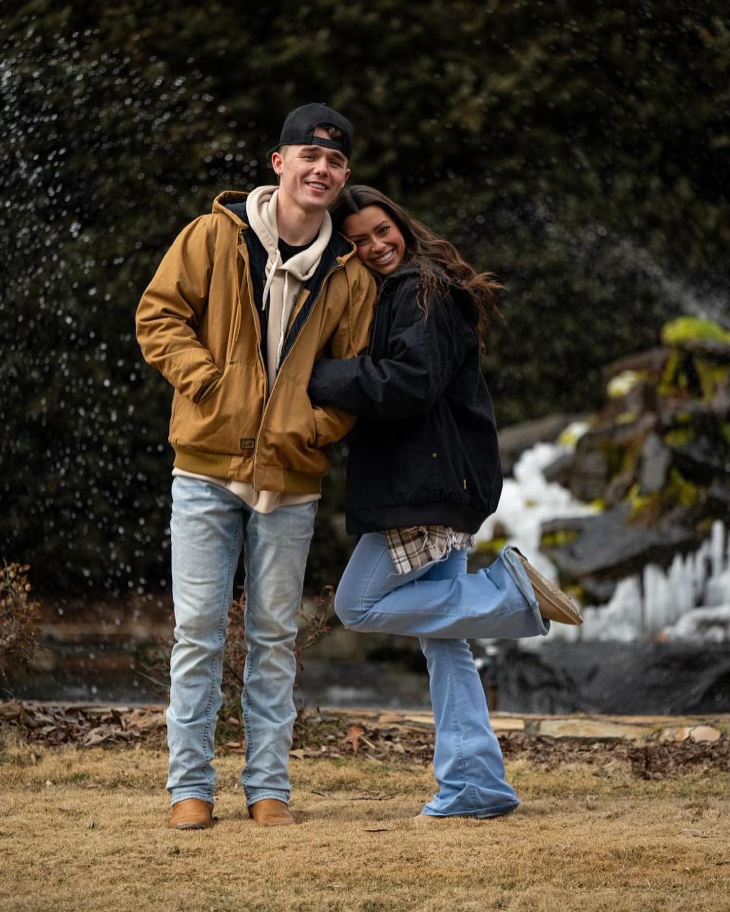 Wren with her boyfriend Tyler.